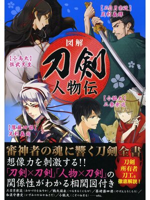 cover image of 刀剣人物伝